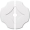 Ekena Millwork Percival Architectural Grade PVC Ceiling Medallion, 28"OD x 3"ID x 9 3/4"C x 1"P, Two-Piece CMP28PL2-03000 - alternate 1